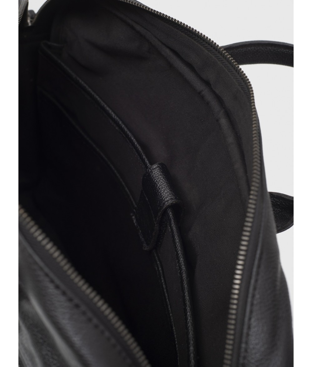 Steve Black Leather Briefcase | Alaskan Leather Company